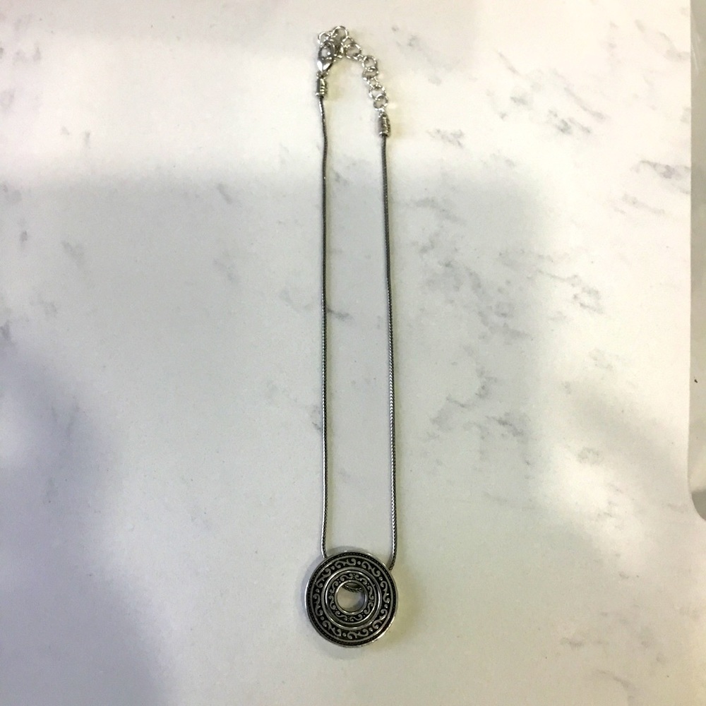 - Brighton Silver necklace. EUC